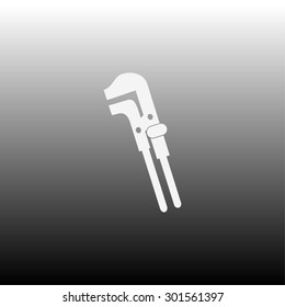 Spanner monochrome icon