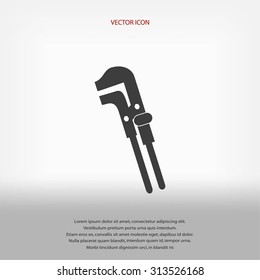 Spanner monochrome icon