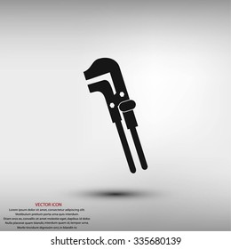 Spanner monochrome icon