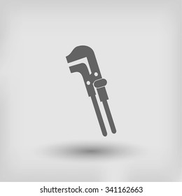 Spanner monochrome icon