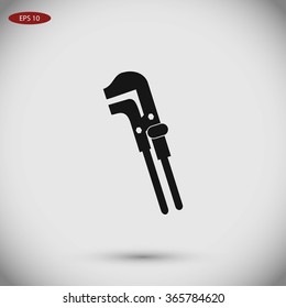 Spanner monochrome icon