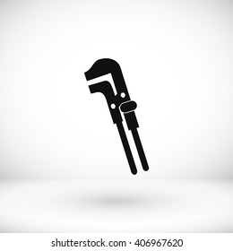 Spanner monochrome icon