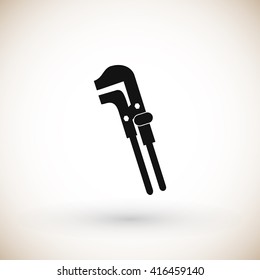 Spanner monochrome icon