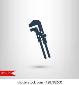 Spanner monochrome icon