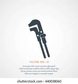 Spanner monochrome icon