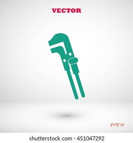 Spanner monochrome icon