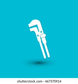 Spanner monochrome icon