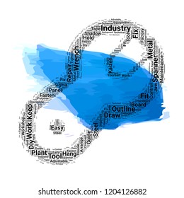 Spanner outline icon
