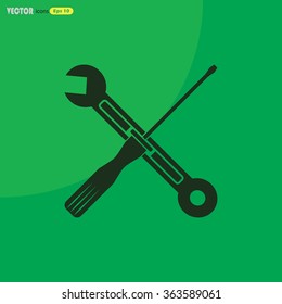 Spanner and Screwdriver icon