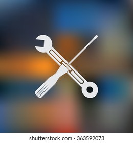 Spanner and Screwdriver icon