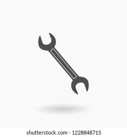 Spanner Tool Icon Vector Illustration