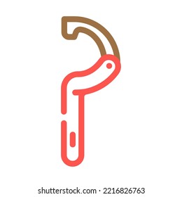 spanner wrench color icon vector. spanner wrench sign. isolated symbol illustration