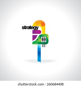 spanner wrench pick the strategy concept