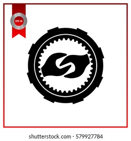 spanners in the gear wheel