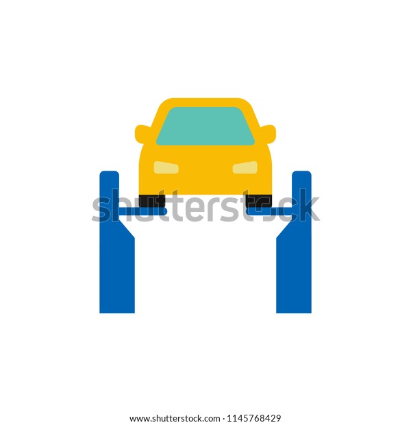 Sparepart And Car Logo Icon\
Design