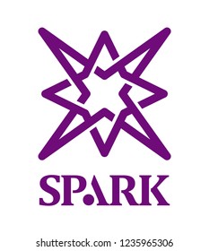 spark abstact logo