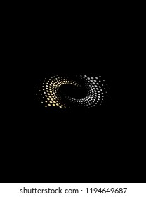 Spark Dot Circle Logo Template