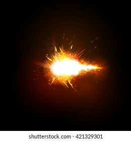 Spark Effect Sparkling stars light effect easy editable