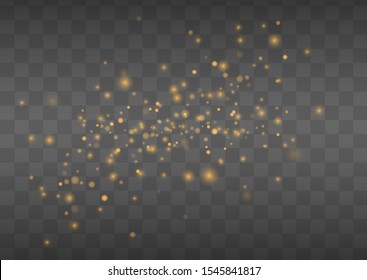 Deslumbrador con efecto de luz brillante.Efecto de luz brillante sobre fondo transparente. Efecto de luz flash.