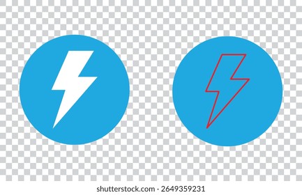 Funkenblitzsymbol, Vektorgrafik