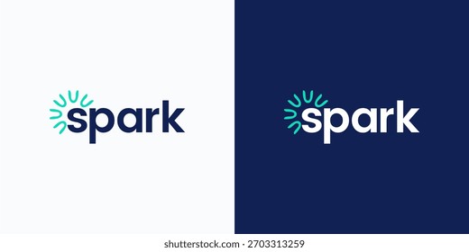 Spark Logo Design Modern Unique