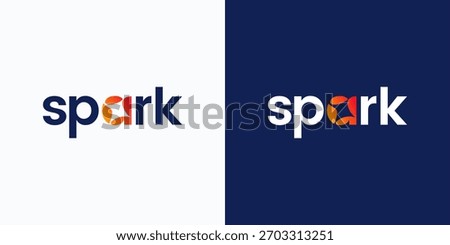 Spark Logo Design Modern Unique