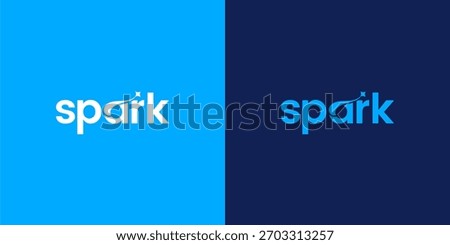 Spark Logo Design Modern Unique