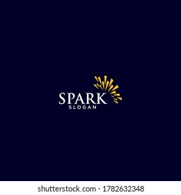 Spark Logo Designs Vector Template Art