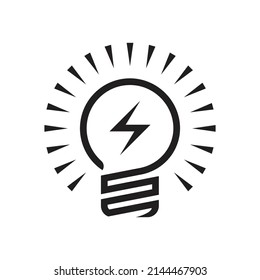 Spark Logo, Idea Innovation, Simple And Modern, EPS 10 Vector