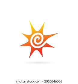 spark logo with spiral symbol