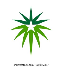 spark logo. logo vector. icon template.
