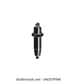 Spark plug. Auto parts. Vector illustration