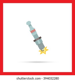 Spark plug icon