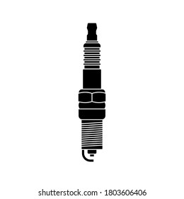 Spark plug icon. spare parts vector. vector illustration
