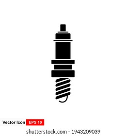 spark plug icon. Vector concept illustration for design.