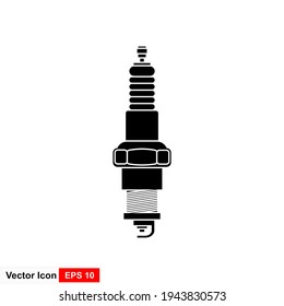 spark plug icon. Vector concept illustration for design.