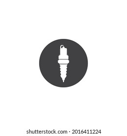 spark plug icon. Vector concept illustration for design.
