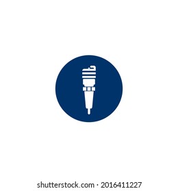 spark plug icon. Vector concept illustration for design.