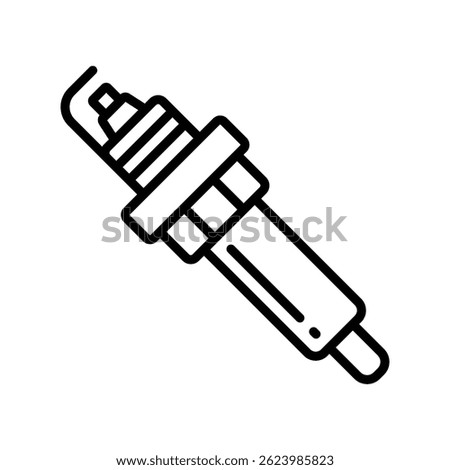 spark plug icon vector design template