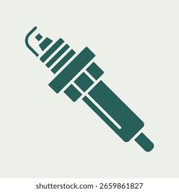 Spark Plug trendy useful vector Illustration design lovely colorful background.eps