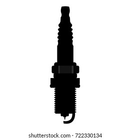 spark plug vector