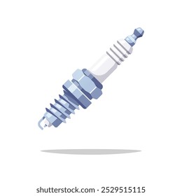 Spark plug vector isolated on white background
