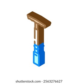 spark plug wrench car repair isometric icon vector. spark plug wrench car repair sign. isolated symbol illustration