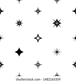 spark seamless pattern background icon.