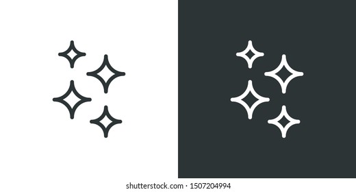 Spark Symbol Sign Icon Vector