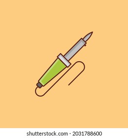 spark Vector illustration on a transparent background. Premium quality symbols. Vector Line Flat color  icon for concept and graphic design.