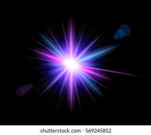 Spark vector light effects. Golden  star and star burst shine. Magic illumination. Glowing rays and flash. spotight  blurred motion. 
