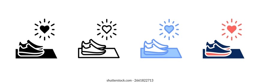 Sparked Journey icon set multiple style collection
