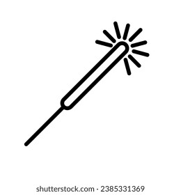 sparker icon illustration vector isolated