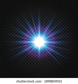 sparking light with wonderful concept